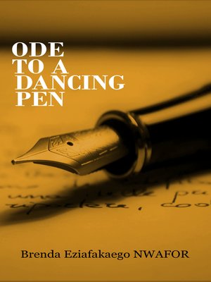 cover image of Ode to a Dancing Pen